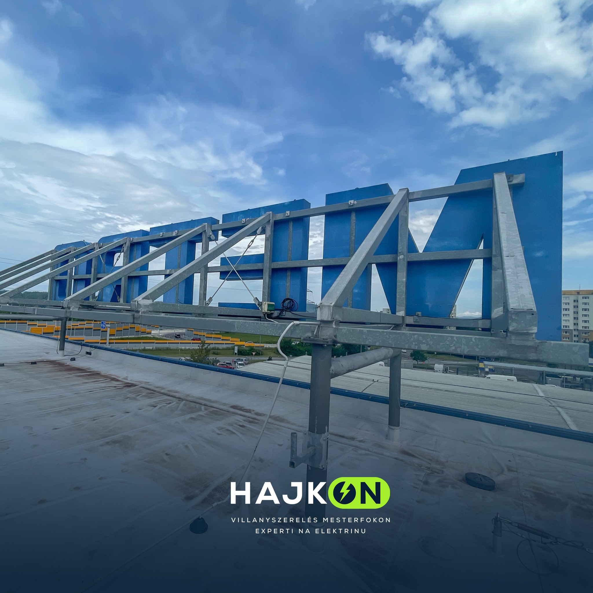 HajkON ako spoľahlivý elektrikár pre firmy realizoval montáž bleskozvodov pre METRO po celom Slovensku. Prečítajte si, ako sme zvládli rozsiahly projekt počas zimy – presne, na kľúč a s úplnou dokumentáciou.